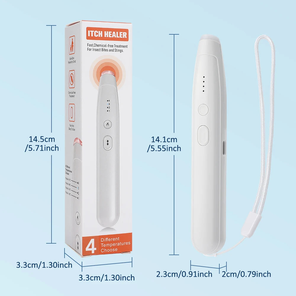Portable Electric Anti-Itch Pen for Insect Bites
