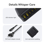 120W 6-in-1 GaN Desktop Fast Charger for Laptops and Phones