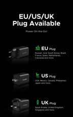 45W GaN Fast Wall Charger with 5 USB Ports