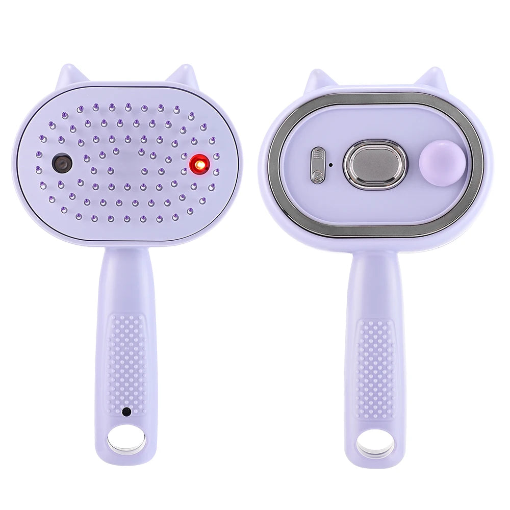 Electric Mist Spray Massage Hair Brush