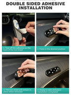 Magnetic LED Car Door Welcome Light with USB Charging and Auto Sensor