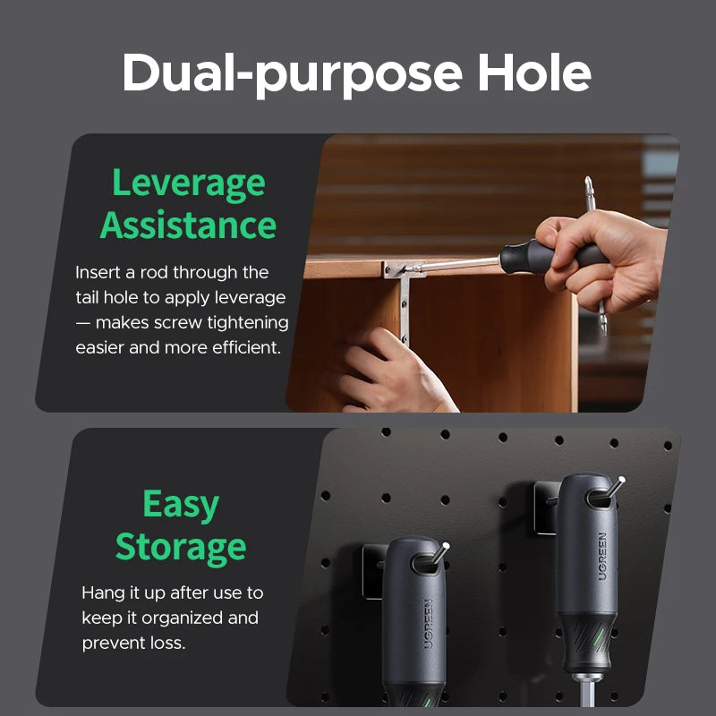 2-in-1 Dual Head Screwdriver with S2 Alloy Steel - 6