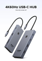 9-in-1 USB-C Hub with 4K 60Hz HDMI and 100W PD Charging