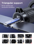 Magnetic Car Phone Mount for Dashboard and Air Vent