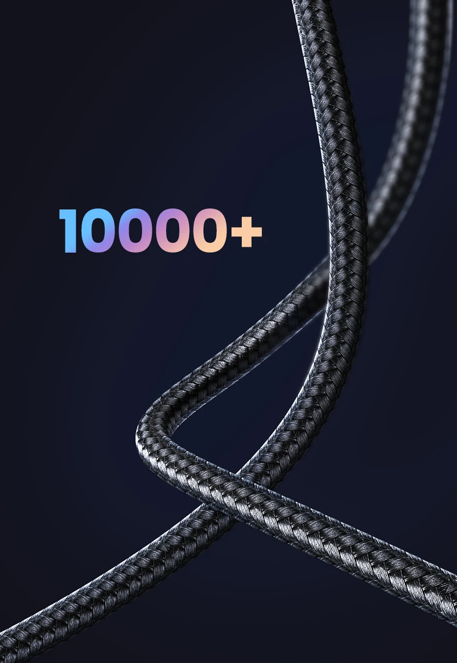 90-Degree USB-C Fast Charging and Data Sync Cable