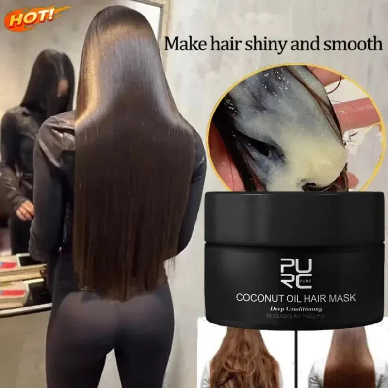 Keratin Collagen Deep Repair Hair Mask for Frizzy Damaged Hair