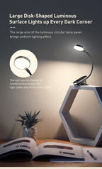 Rechargeable LED Clip-On Desk Lamp for Reading and Bedside