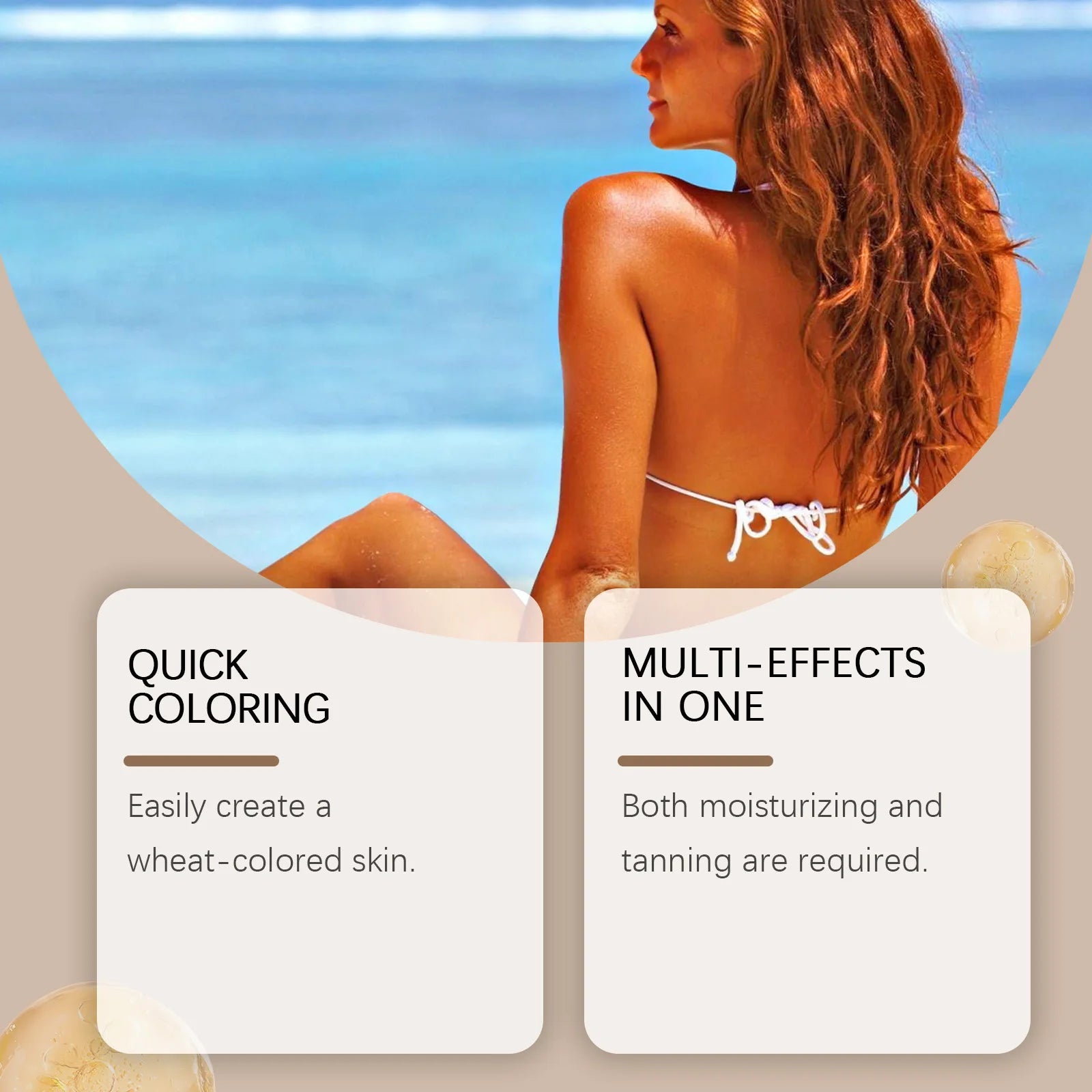 Gradual Sunless Self-Tanning Lotion for Natural Bronze Glow - 8