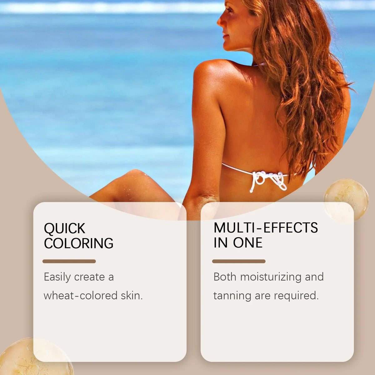 Gradual Sunless Self-Tanning Lotion for Natural Bronze Glow