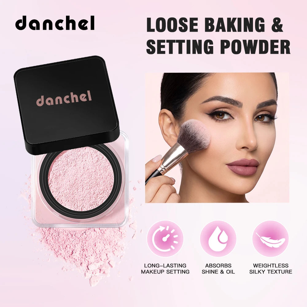 Matte Loose Setting Powder for All-Day Makeup Wear