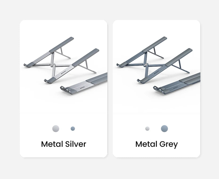 Adjustable Aluminum Foldable Laptop Stand for Desk - 17