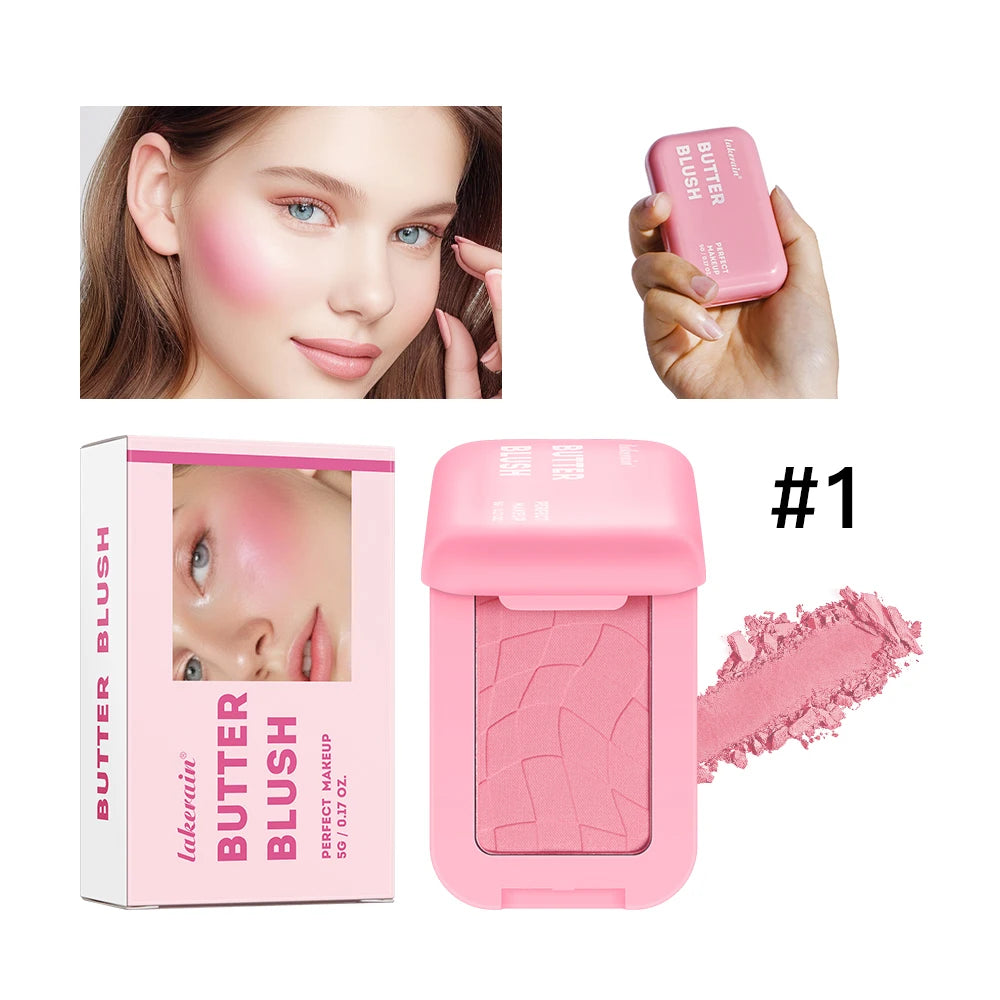 Long-Lasting Cream Butter Blush for Natural Cheek Color