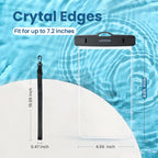 IPX8 Universal Waterproof Phone Pouch for Swimming and Diving
