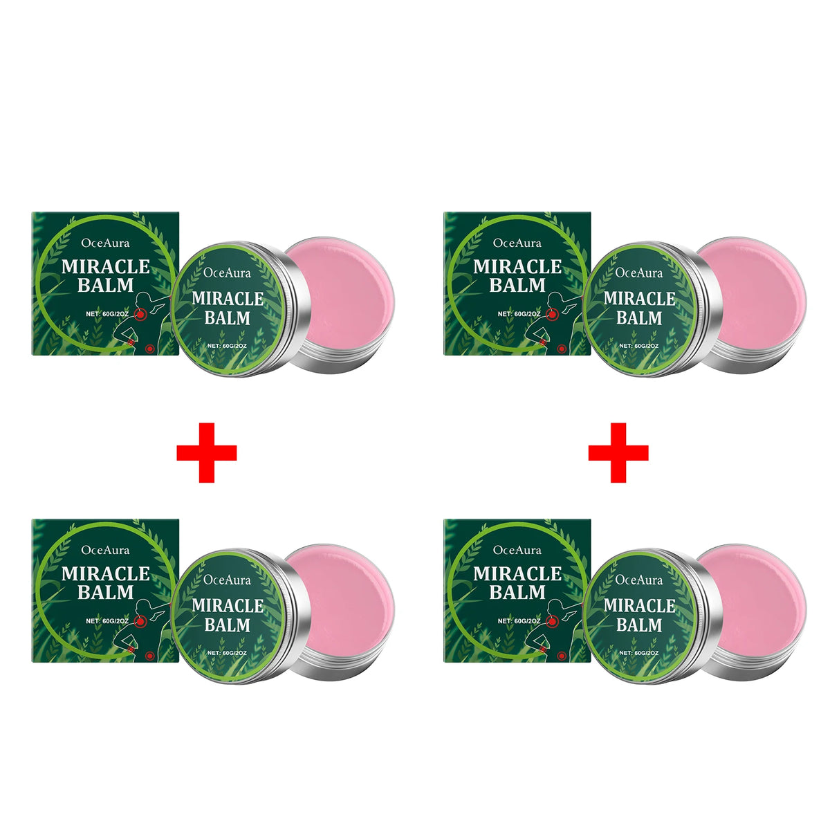 Herbal Massage Balm for Joint and Muscle Soreness