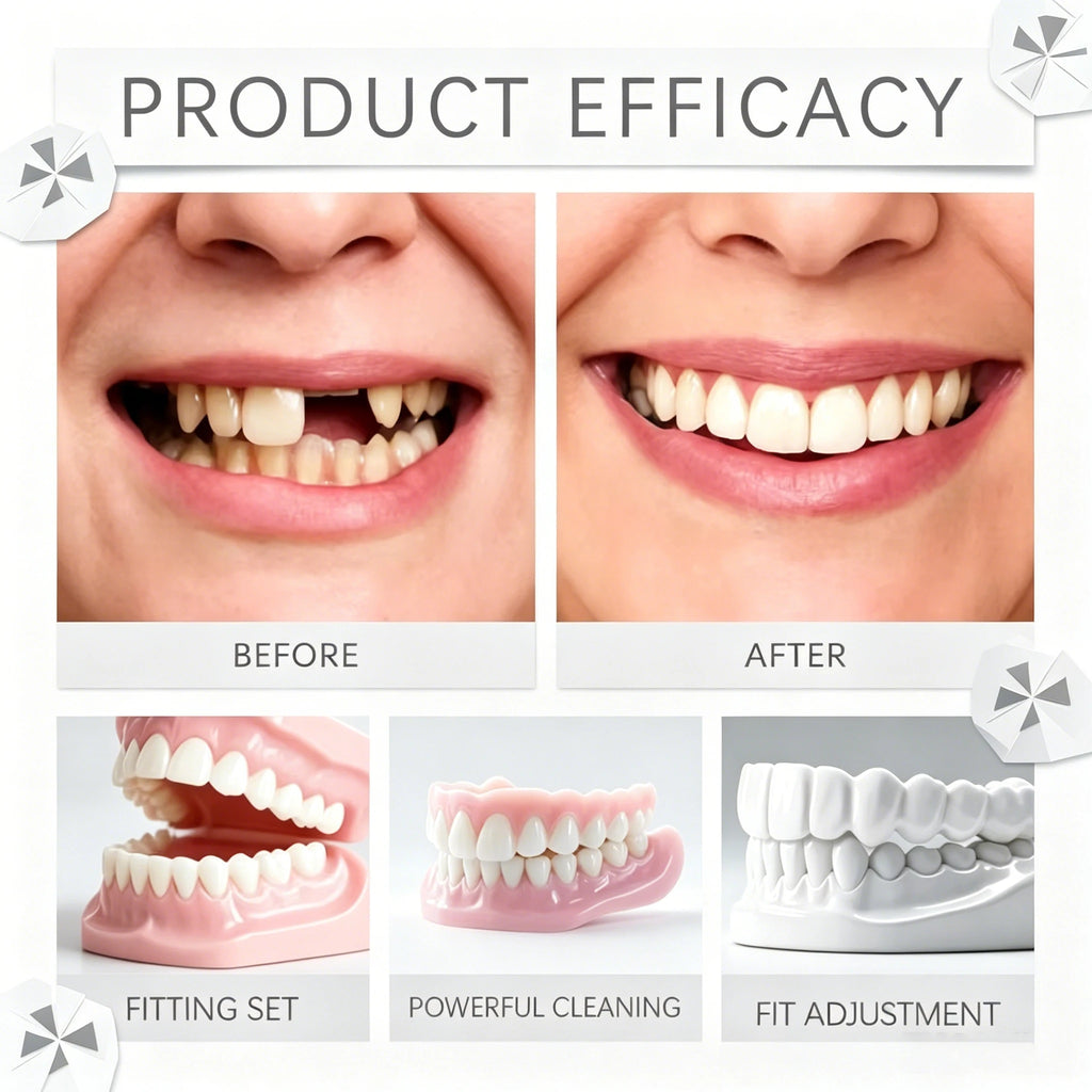 Instant Snap-On Smile Veneers for Men and Women