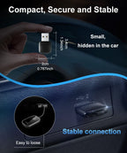 2-in-1 Wired to Wireless CarPlay and Android Auto Adapter Dongle