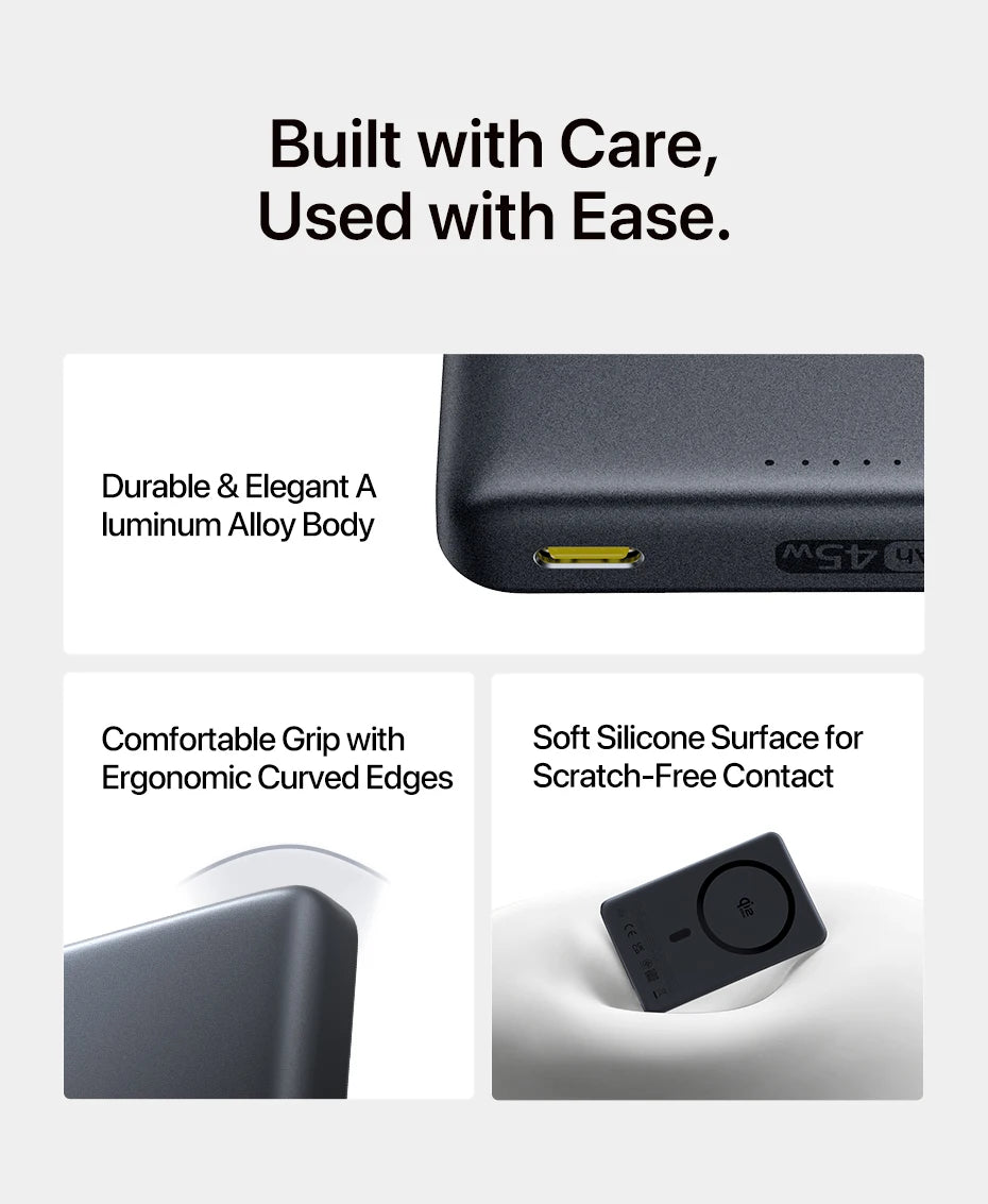 10000mAh Magnetic Wireless Power Bank 45W Fast Charging - 18