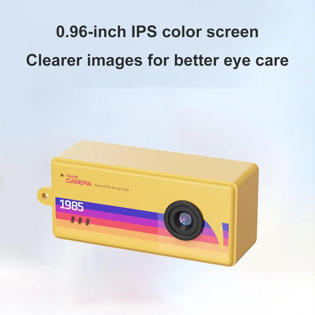 Mini Retro Keychain Camera with LCD Screen
