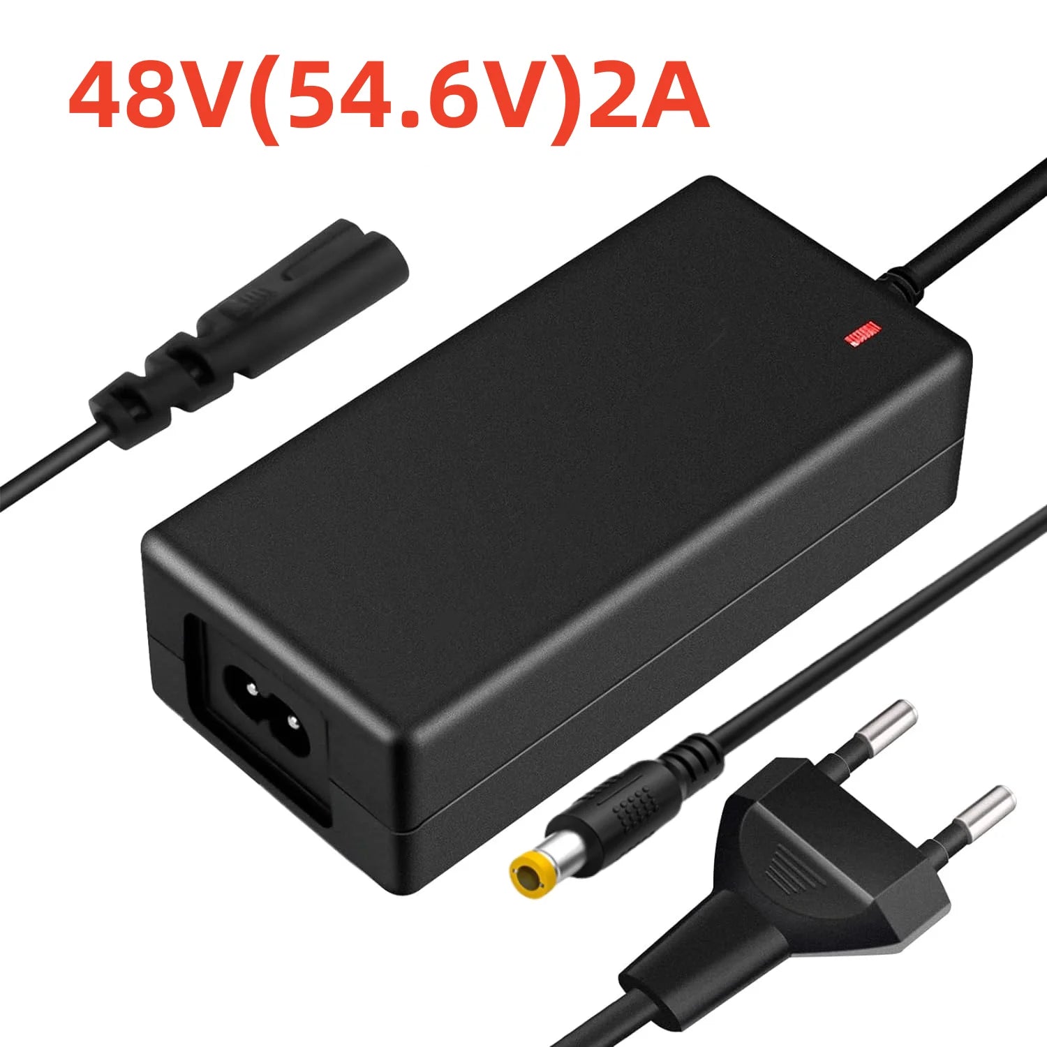 48V 2A Lithium Battery Charger for Electric Scooters - 1