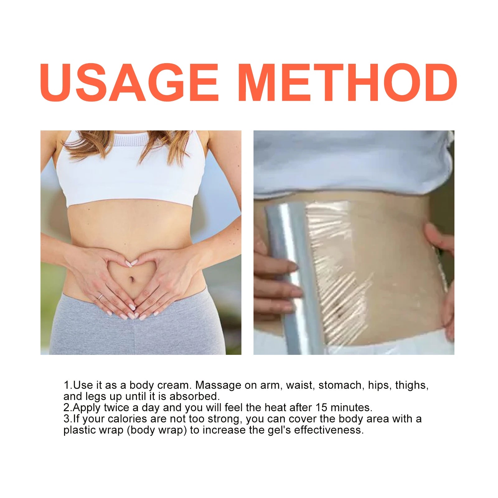 Anti-Cellulite Hot Massage Cream for Body Slimming and Toning - 11