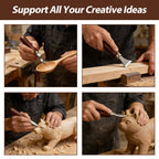 Professional Wood Carving and Whittling Chisel Set
