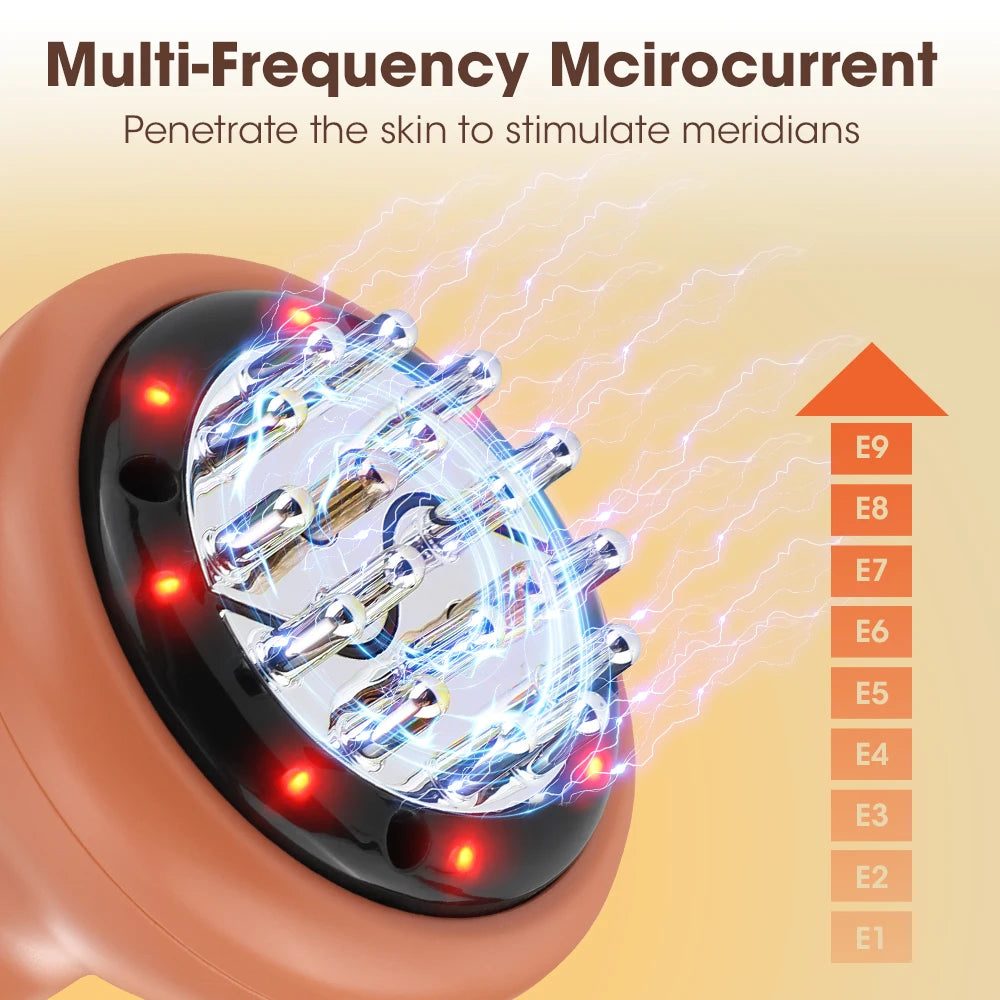 Electric Cordless Body Massage and Scraping Tool