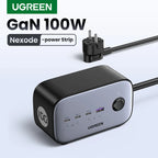 100W GaN 6-in-1 Fast Desktop Charging Station and Power Strip