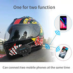 Bluetooth 5.0 Motorcycle Helmet Wireless Headset Handsfree Stereo Speaker