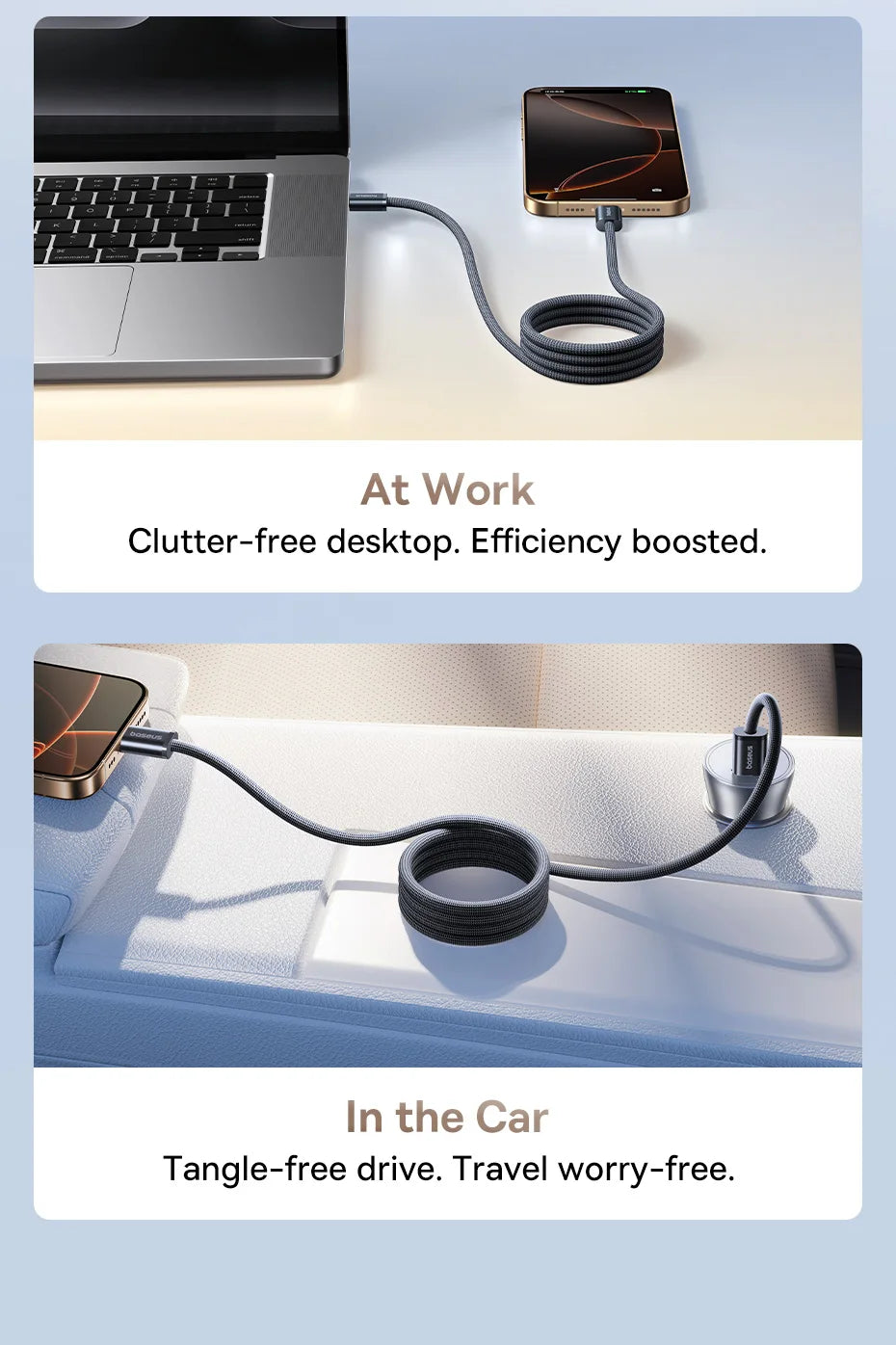 Magnetic 100W USB-C Fast Charging Data Cable