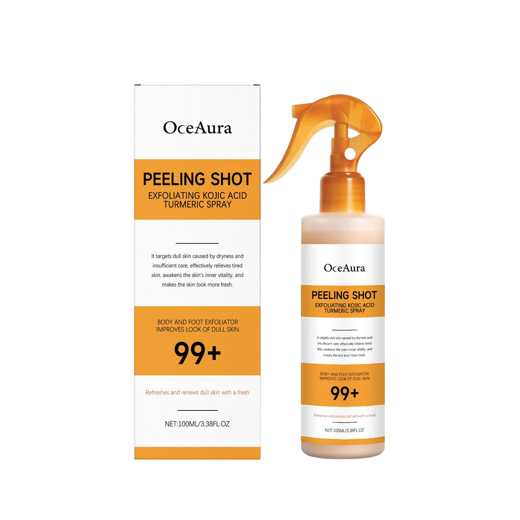 Exfoliating Skin Brightening Spray for Body and Feet