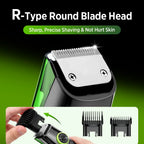 Cordless Vacuum Beard and Hair Trimmer for Men