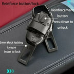 Alloy Car Seat Belt Buckle Extension Clip Insert Socket Extender