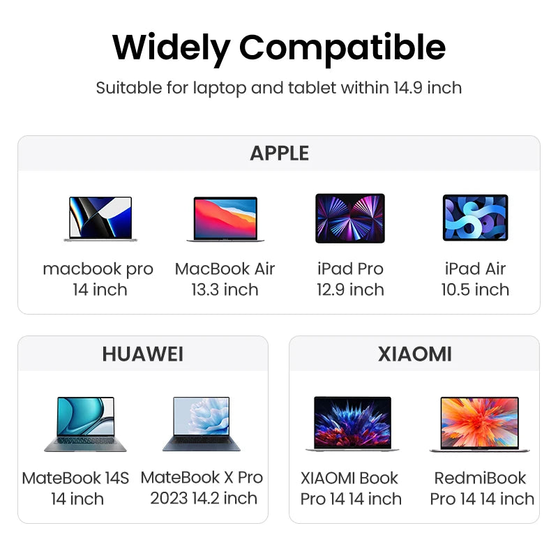 Waterproof Laptop Sleeve Case for 13 to 14.9 Inch Notebooks - 6