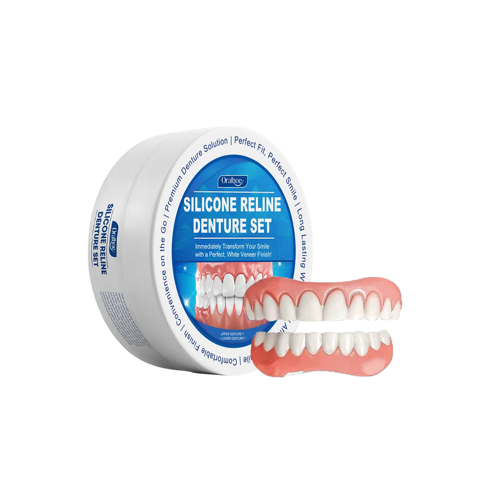 Flexible Silicone Denture Reline and Cosmetic Smile Kit