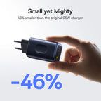 100W GaN 3-Port Fast Wall Charger for Laptops and Smartphones