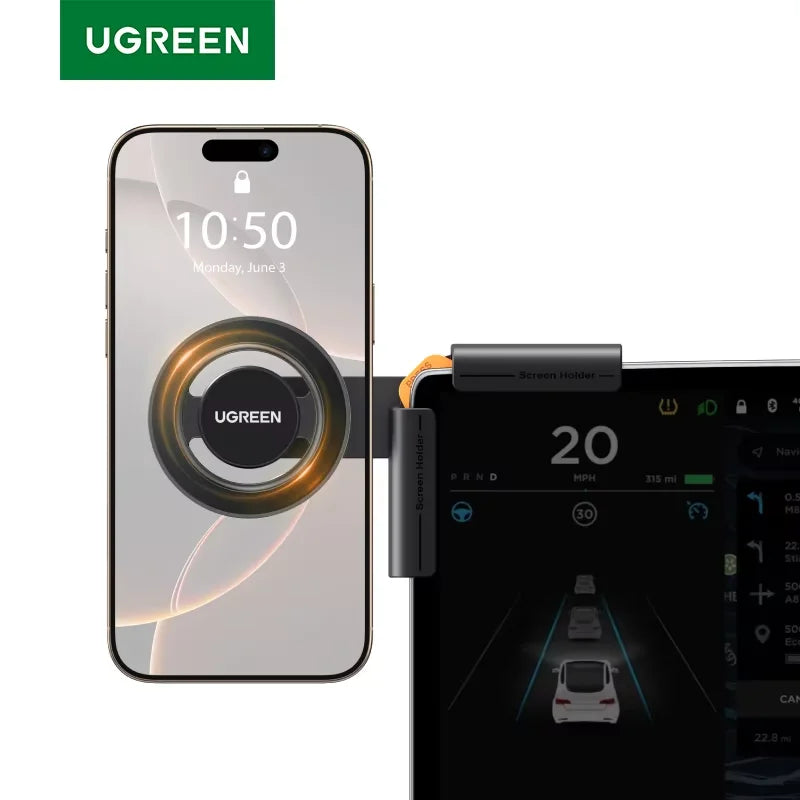 Magnetic Car Phone Mount for Tesla Touchscreen - 14