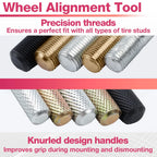 Universal Wheel Alignment Guide Pin Tool for Tire Changing