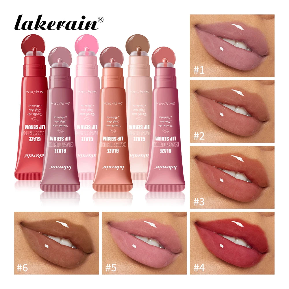 Tinted Hydrating Lip Serum for Plump Glossy Lips