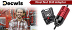 Electric Drill Rivet Nut Adapter Attachment