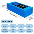 48V Lithium-Ion Battery Pack for Electric Bikes and Scooters
