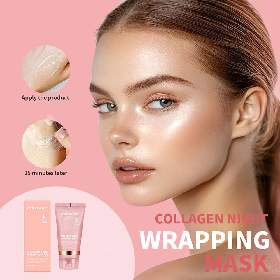 Collagen Peel-Off Night Wrapping Mask for Skin Hydration - 19