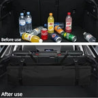 Oxford Cloth Car Trunk Backseat Organizer for Fishing Rods and Equipment