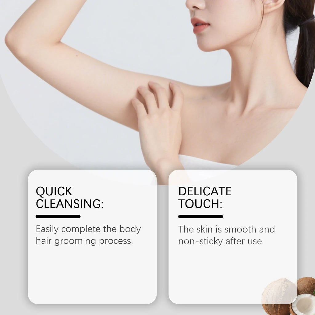 Painless Gentle Hair Removal Spray for Body and Legs