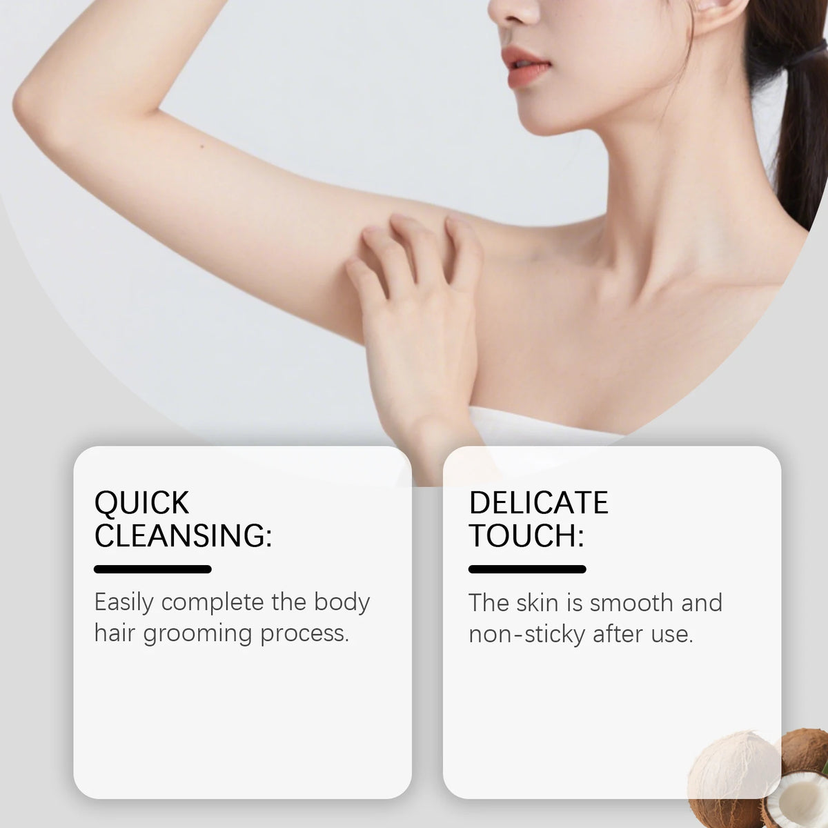 Painless Gentle Hair Removal Spray for Body and Legs