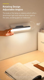 Magnetic Rechargeable LED Desk Lamp with Stepless Dimming