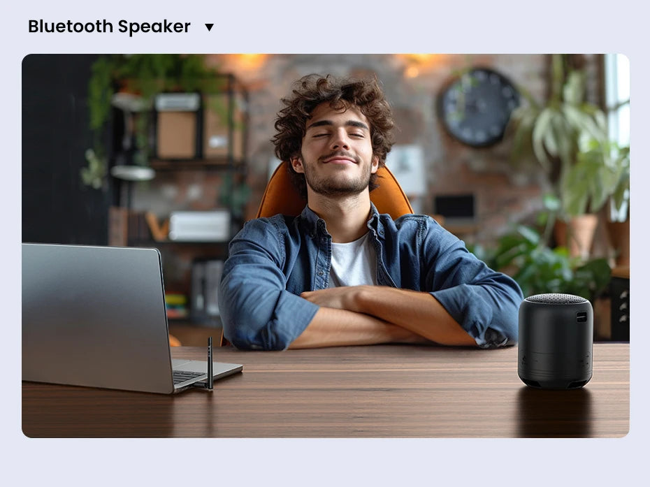 Bluetooth 5.4 USB Adapter for PC Wireless Connectivity