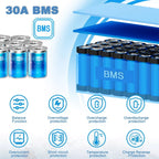 48V 16Ah Li-ion Battery for Electric Scooters with 30A BMS