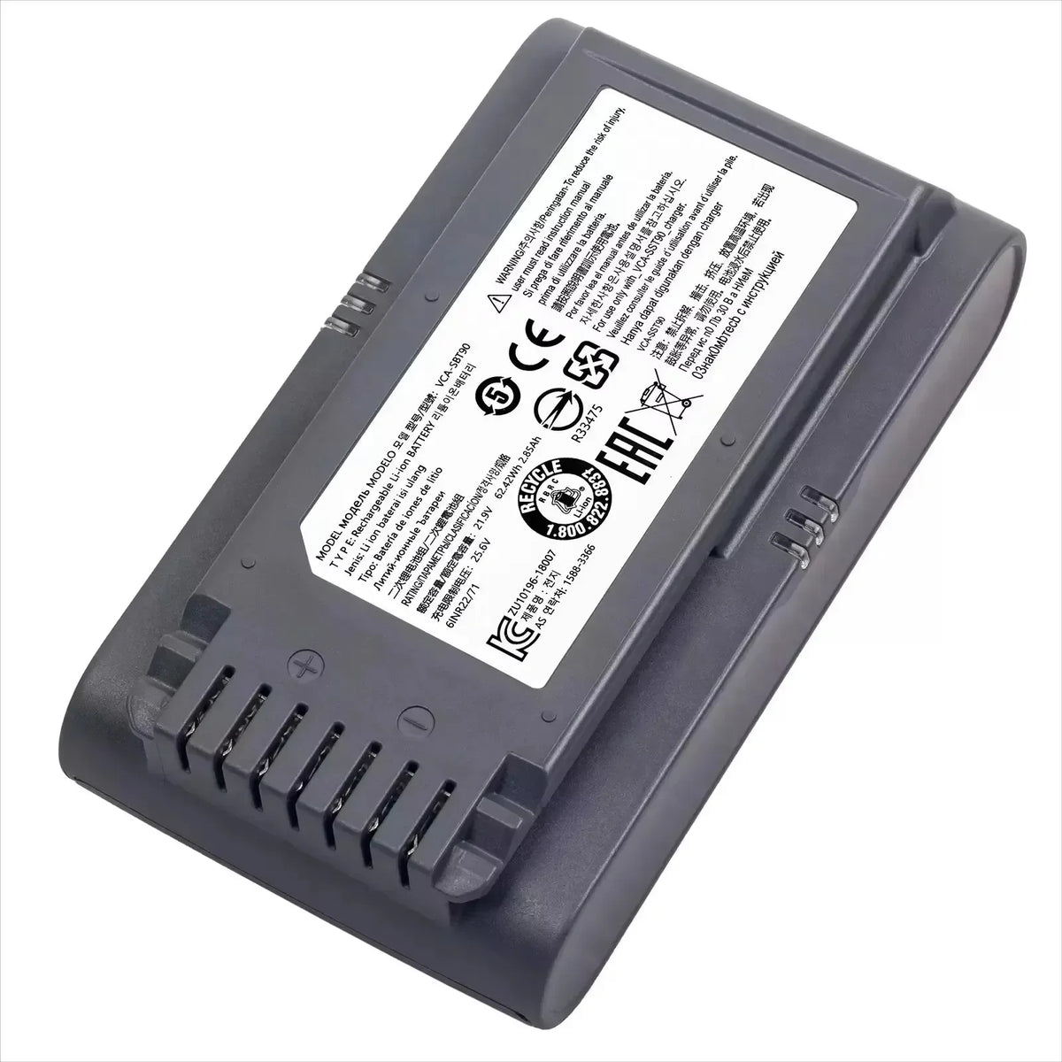 Replacement 21.6V 5000mAh Battery for Jet 60 Vacuum Cleaners