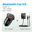 Bluetooth 5.4 Car Aux Receiver with Noise-Cancelling Mic