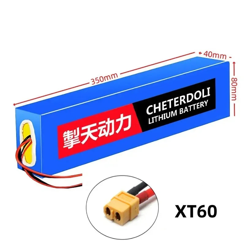 36V 10Ah Lithium Battery Pack for Electric Scooters and E-Bikes